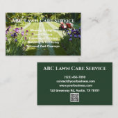 Lawnpro プレミアムサービス 名刺 (正面/裏面)