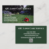 Lawnpro プレミアムサービス 名刺 (正面/裏面)