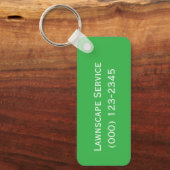 lawnscape service editable キーホルダー (正面)