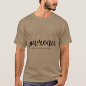 Lawrence3 Tシャツ (正面)