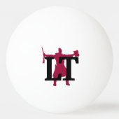 Lawrence Times ping pong ball 卓球ボール (正面)