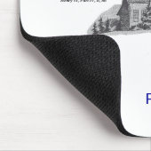 Lawyer™の死んだ不動産仲介業者の弁護士のマウスパッド マウスパッド (コーナー)