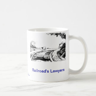 Lawyer™の死んだ鉄道の弁護士のコーヒー・マグ コーヒーマグカップ