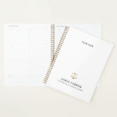 Lawyer Attorney At Law Classy White プランナー手帳 (ディスプレー)