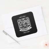 Lawyer Can Divorce It スクエアシール (封筒)