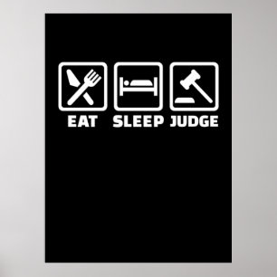 Lawyer Eat Sleep Judge ポスター