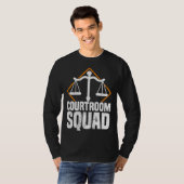 Lawyer In Progress Juris Law School Graduate Law S Tシャツ (正面フル)