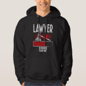Lawyer In Progress Please Wait Lawyer パーカ (正面)