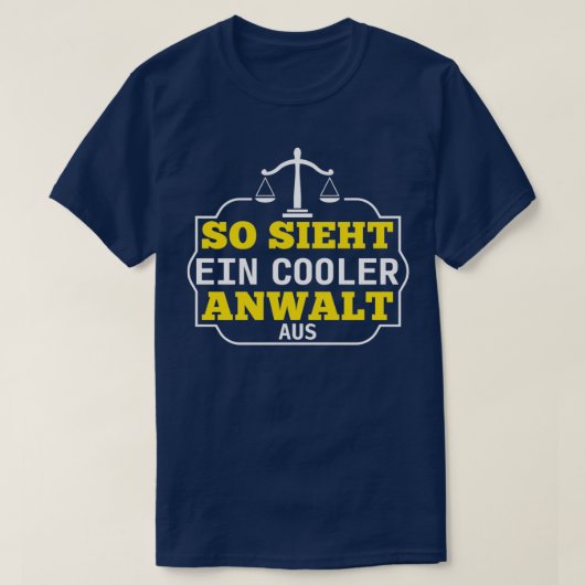 Lawyer Lawyer Lawyer Lawyer Saying Cool Tシャツ (デザイン正面)