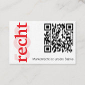 Lawyer With § Business Card 名刺 (裏面)