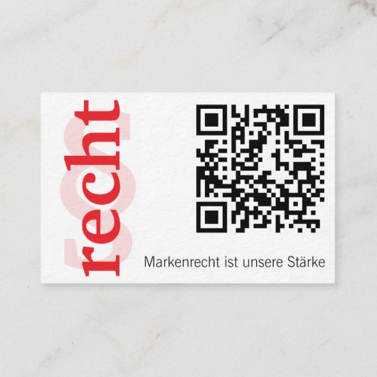 Lawyer With § Business Card 名刺 (裏面)