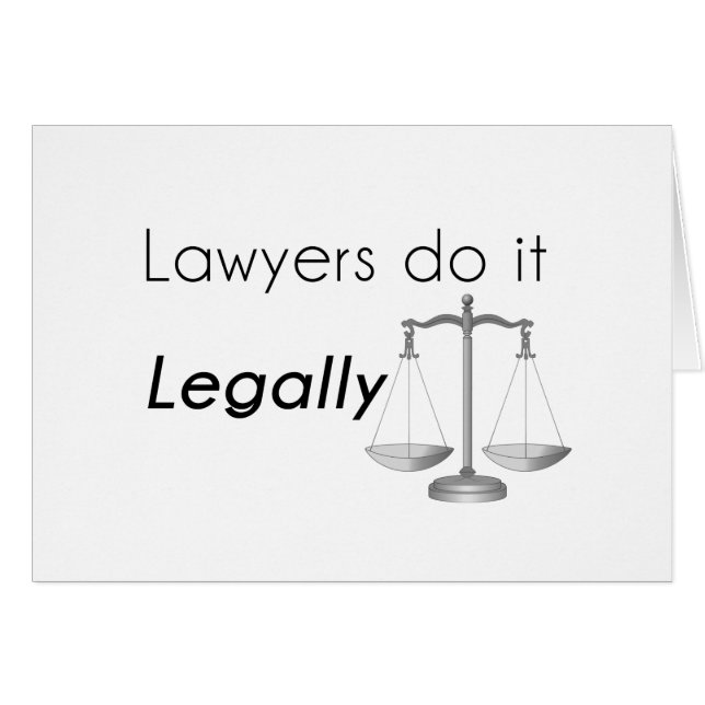 Lawyers do it! (正面横)