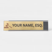 Lawyers Gift Desk Name Plate デスクネームプレート (正面)