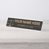 Lawyers Gift Desk Name Plate デスクネームプレート (正面)