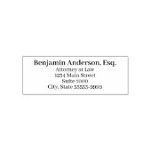 Lawyer's Name & Professional Title Return Address セルフインキングスタンプ (デザイン)