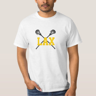 LAXラクロススティックスポーツチームカラーズコーチ Tシャツ