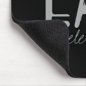 LAXロサンゼルスエアポートタイポグラフィ マウスパッド (コーナー)