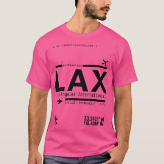 LAXロサンゼルス国際的空港 Tシャツ