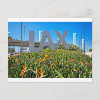 LAX空港標識 ポストカード