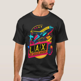 LAX -ロサンゼルス空港 Tシャツ