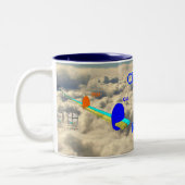 LAX ILS 24RのILSの描写、… ツートーンマグカップ (左)