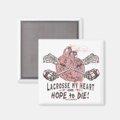 Lax_rocks_ハート_zazzle マグネット (正面/裏面)