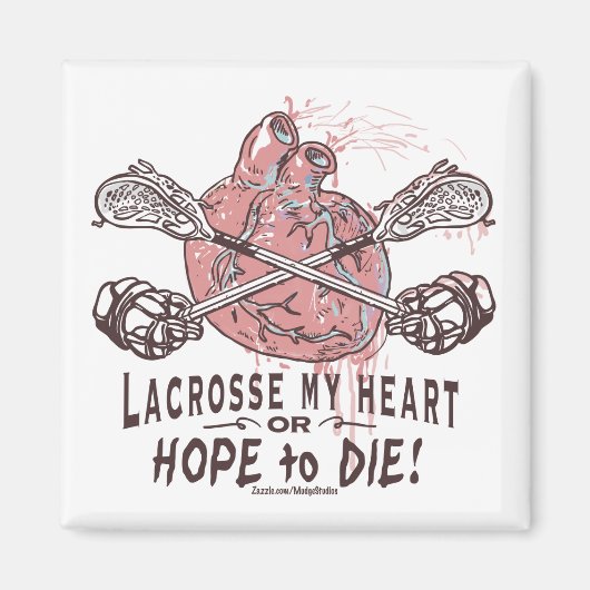 Lax_rocks_ハート_zazzle マグネット (正面)