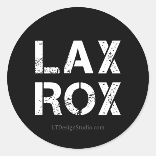 LAX ROX – シール (正面)