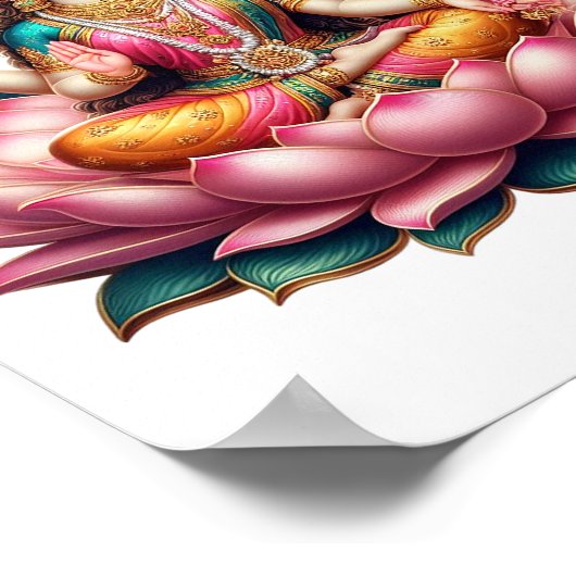 Laxmi mata jiポスター ポスター (角)