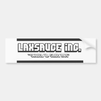 Laxsauceバンパーのステッカー バンパーステッカー