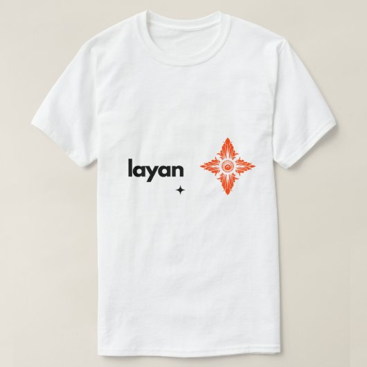 Layan Tdising Tシャツ (デザイン正面)