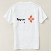 Layan Tdising Tシャツ (デザイン裏面)