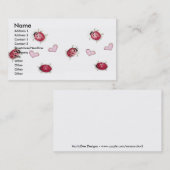 Laybugs及びハートの名刺 名刺 (正面/裏面)