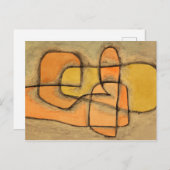 Layered, 1937 by Paul Klee ポストカード (正面/裏面)