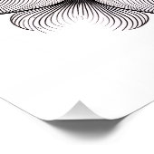 Layered Bloom Mandala ポスター (コーナー)