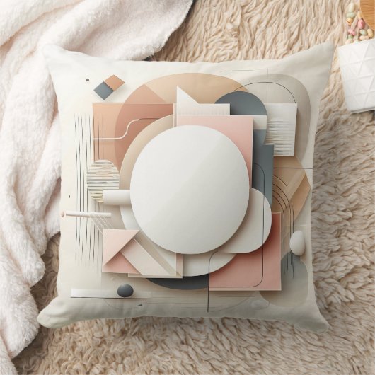 Layered Dimensional Forms クッション (ブランケット)