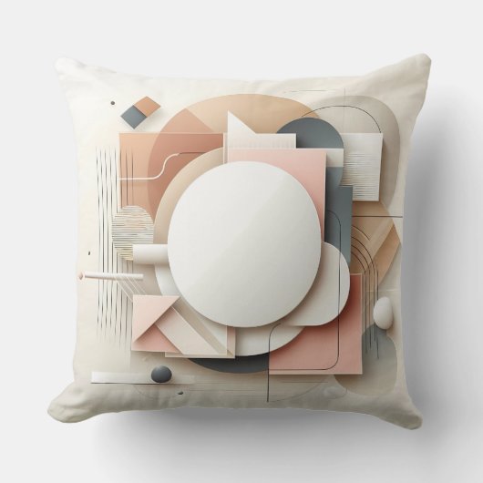 Layered Dimensional Forms クッション (正面)
