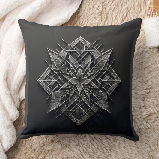  Layered Filigree Bloom クッション (ブランケット)