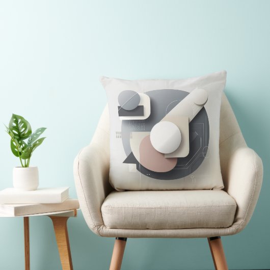 Layered Geometry Spherework  クッション (椅子)