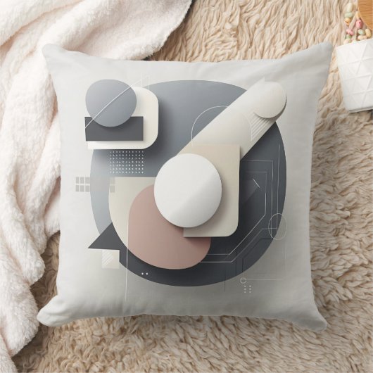 Layered Geometry Spherework  クッション (ブランケット)