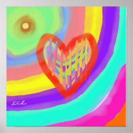 Layered Love Poster ポスター