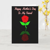 Layered Petal Mothers Day Card カード (黄色い花)