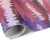 Layered Pine Forest Pattern ラッピングペーパー (ロールコーナー)
