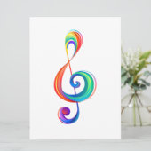 Layered rainbow treble clef セーブザデート (スタンド正面)