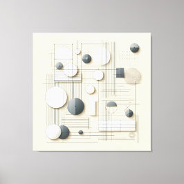 Layered Soft Geometry キャンバスプリント