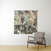 Layered Texture Triangular DiamondまたはCrystal Shap タペストリー (インサイチュ(横))