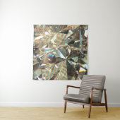 Layered Texture Triangular DiamondまたはCrystal Shap タペストリー (インサイチュ)