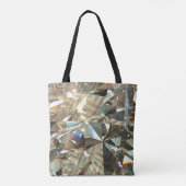 Layered Texture Triangular DiamondまたはCrystal Shap トートバッグ (裏面)