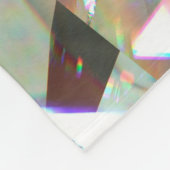 Layered Texture Triangular DiamondまたはCrystal Shap フリースブランケット (角)