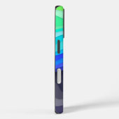 Layered Waves iPhone Case | Dark Galaxy Case-Mate iPhoneケース (裏面 / 右)